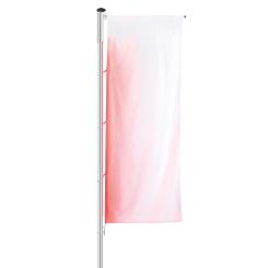 Aluminum flagpole/with bracket 8m, and LED 