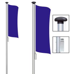 Flagpole/ hoisting mechanism, 8,8 m 