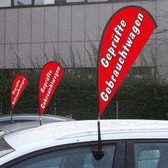 Mini Surfbanner "Geprüfte Gebrauchtwagen" 