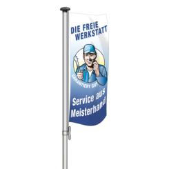 Flag "Freie Werkstatt" 