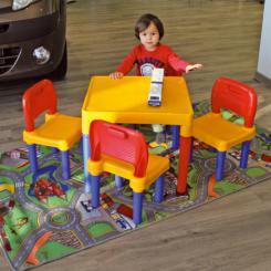 Kids Playing Set with 4 chairs 