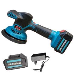 Poliermaschine 18V mit 2x 5.5AH Akku 
