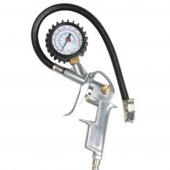 Hand Tire Inflator with pressure gauge 