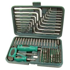 Bit- and Wrenchset 139 pc 