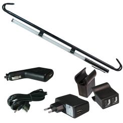 Motorhauben-& Arbeitslampe mit 200 SMD-LEDs - 3in1 