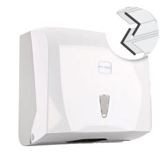 Folded towel dispenser 