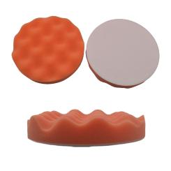 Polierpads "Wellen", Orange 
