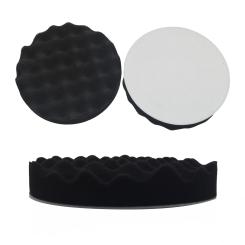 Polierpads "Wellen", Schwarzes Weich-Pad 