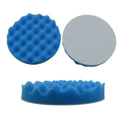 Polierpads "Wellen", Blau 