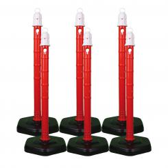 Barrier Column Set, 6-pcs. 