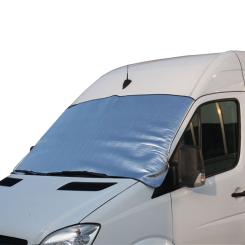 Aluminium windscreen cover Van 