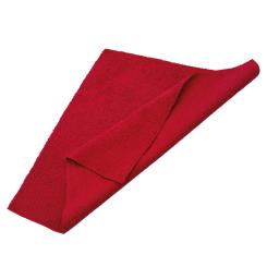 Mikrofasertuch 10 Stück, 30 x 30cm, rot 