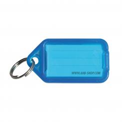 Klick-Schlüsselanhänger, klein, blau, 100 Stück klein | blau