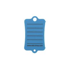 Schlüsselanhänger-Nachfüllpack, blau, 100 Stück blau
