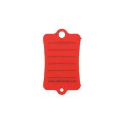 Key Tag Refill Set, red, 100 piece red