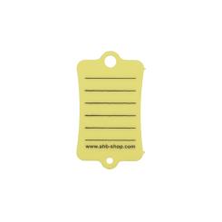 Schlüsselanhänger-Nachfüllpack, gelb, 100 Stück gelb