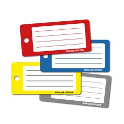 Schlüsselanhänger „PP Quer”, Nachfüllpack, 50 Stück 