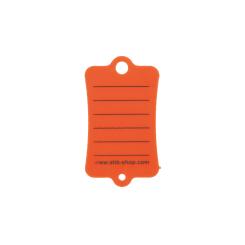 Key Tag Refill Set, orange, 100 piece orange