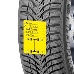 Spezialaufkleber für die Reifeneinlagerung, DIN A7, 250 Stück 