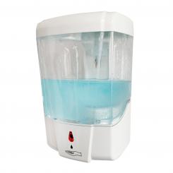 Soap dispenser with infrared sensor, white, 700ml 