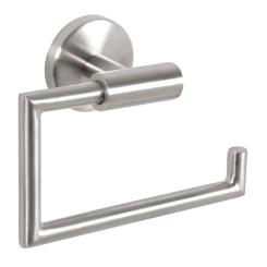 Chrome-plated toilet roll holder for drilling 