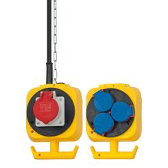 Anti twist compressed air hose reel 