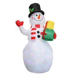 Schneemann mit Innenbeleuchtung, 150 cm 