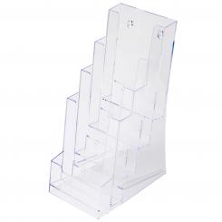 Brochure Holder for table/wall 4 x 1/3 A4 