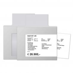Sale Sheet Holder for Sunvisor DIN A3 DIN A3 | Landscape