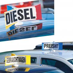 Roto mit Magnet gelb, 5 Stück gelb