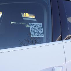 QR codes, personalised and reusable 