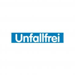 Hinweisschild "Unfallfrei", blau/weiß, 10 Stück Unfallfrei