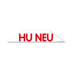 Trapez-Sticker "HU NEU" 