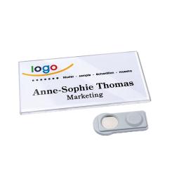 Name Badge with magnet 