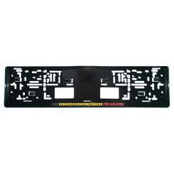 Llicense Plate Holder for Belgium 