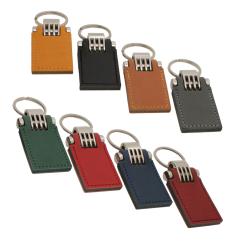 Schlüsselanhänger aus Metall und Kunststoff 