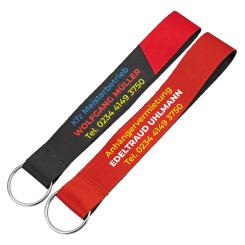Keychain with key ring 