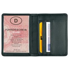 Ausweistasche, Kunststoff, schwarz 