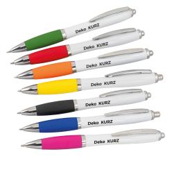 Druckkugelschreiber mit Metallclip 