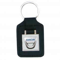 Key Fob, leather and metal 