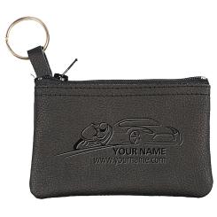 Key Pocekt, synthetic black leather 