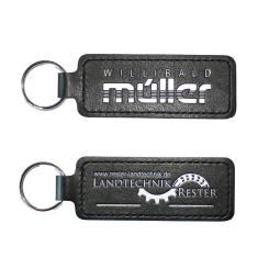 Key Fob, plastic, rectangular 