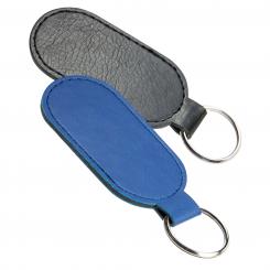 Key Fob, plastic, oval 