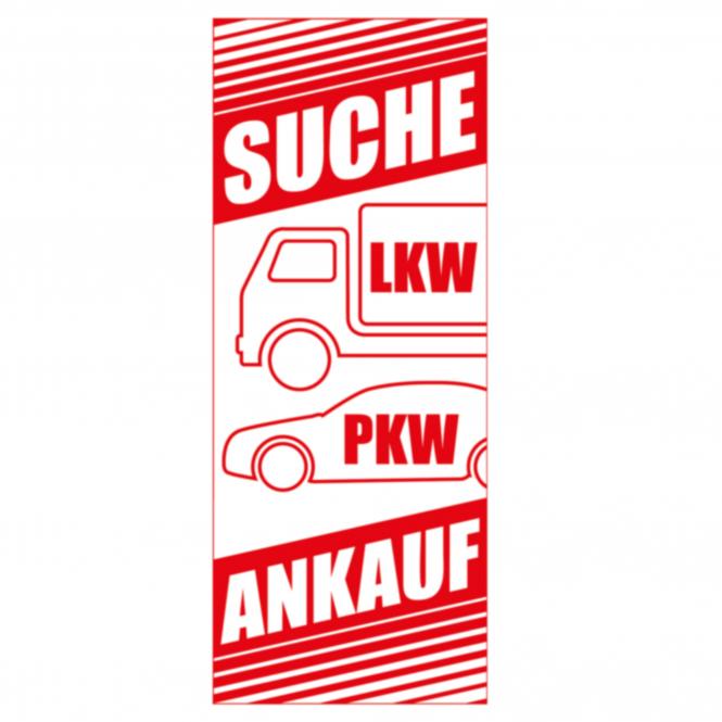 Fahne "Suche - Ankauf"