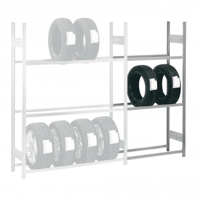 Tire and Wheel Extension Shelves | 2000 x 1000 x 400 mm