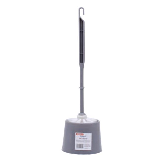 Toilet brush with holder