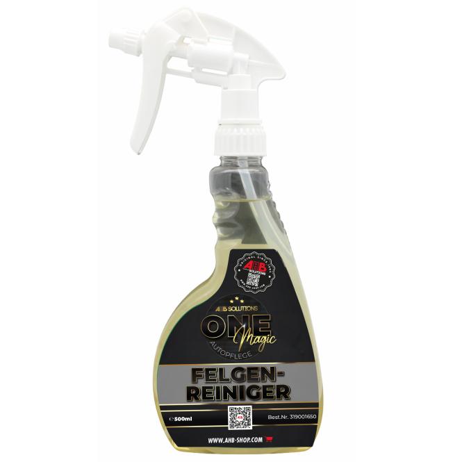 Rim cleaner spray bottle