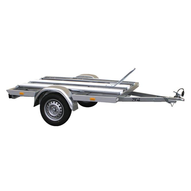 Motorcycle trailer low loader – unbraked