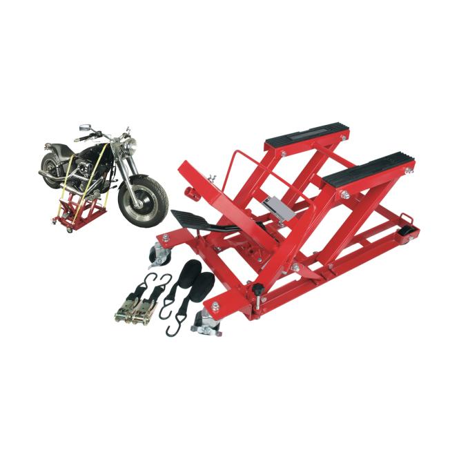 Motorradhebebühne, 450 kg, 67 cm breit hydraulisch