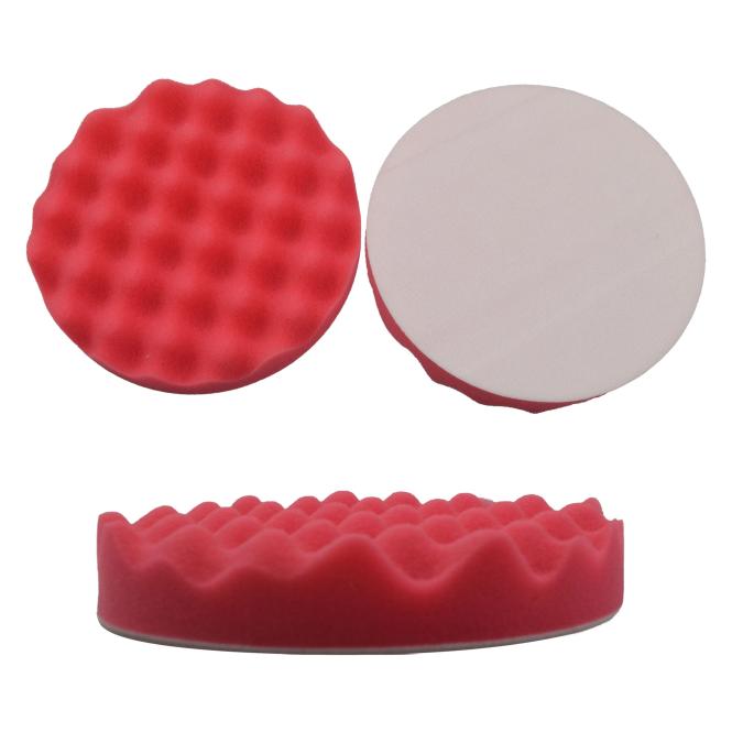 Polierpads "Wellen", Rot